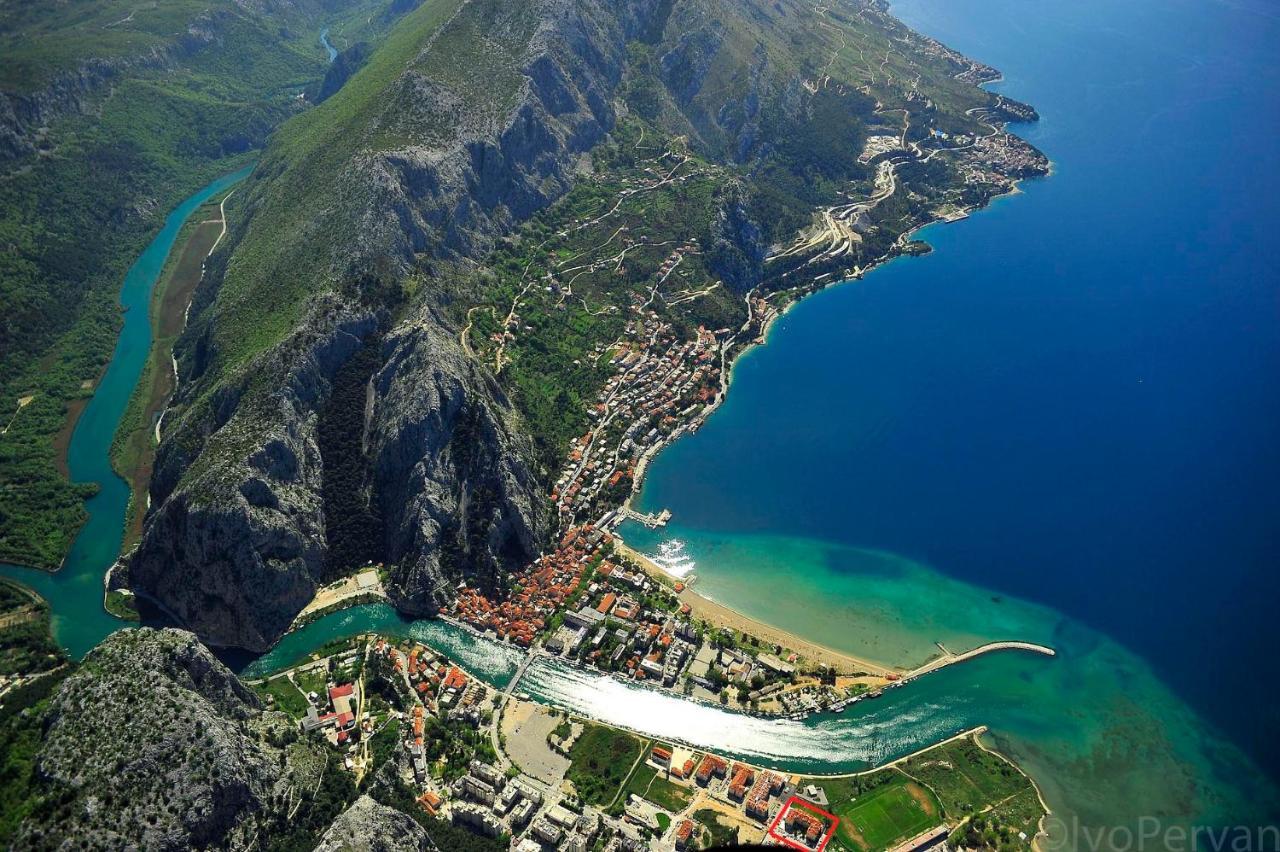 Apartman Monika Omiš Exteriér fotografie